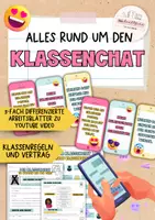 Vorschau - Arbeitsblätter - Klassenchat Regeln | Medienkompetenz & Cybermobbing | Arbeitsblätter Klasse 5–7 - Deckblatt