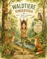 Vorschau - Arbeitsblätter - Kinderyoga Stundenbild Waldtiere - Deckblatt