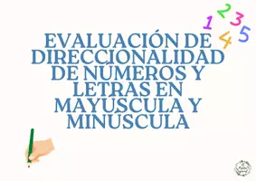 Vista previa - Refuerzo / NEE / Materiales de apoyo - REGISTRO EVALUACIÓN GRAFOMOTRICIDAD LETRAS Y NÚMEROS - página 1