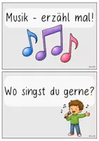Vorschau - Anderer Materialtyp - Erzähl mal! Gesprächsanreger für die erste Musikstunde - Seite 1