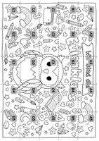 Vorschau - Mal- und Bastelvorlagen - Eulenklasse Gemeinschaftsposter | Klassentier Poster | Klassengemeinschaft - Seite 3