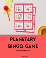 Vista previa - Juegos / Gamificación - Solar System Bingo Game! English_A4 - Portada