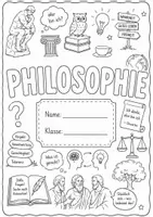 Vorschau - Arbeitsblätter - Deckblatt Philosophie - Deckblatt