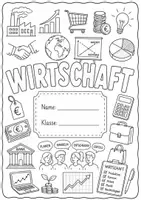 Vorschau - Arbeitsblätter - Deckblatt Wirtschaft - Deckblatt