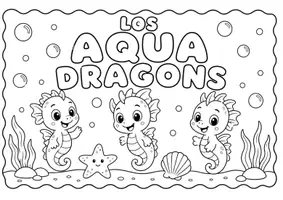 Vista previa - Unidades / Secuencias / Situaciones de Aprendizaje - MINI PROYECTO AQUA DRAGONS - Portada