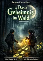 Vorschau - Arbeitsblätter - Lesen & Verstehen: Geheimnis im Wald - Deckblatt