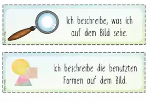 Vorschau - Merkblätter - So betrachte ich ein Kunstwerk_Hinweiskarten - Seite 2