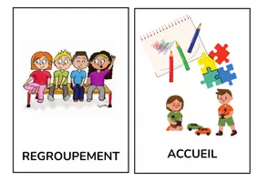 Aperçu - Affichage - Affichage journée maternelle - Page de couverture