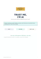 Προεπισκόπηση - Φύλλα εργασίας - TRUST ME, I’M AI | AI Literacy B2–C1 EFL - Σελίδα 1