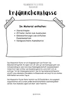 Vorschau - Mal- und Bastelvorlagen - Erdmännchenklasse Gemeinschaftsposter I Klassengemeinschaft / Klassentier I kollaboratives Poster I Schulstart - Seite 1