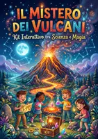 anteprima - Esperimenti - IL MISTERO DEI VULCANI – Kit Interattivo tra Scienza e Magia - Pagina di copertina