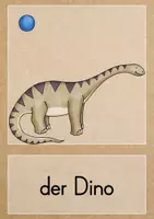 Vorschau - Bildkarten - Bildkarten Buchstabe D für den Schreiblehrgang - Seite 1