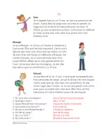 Vorschau - Text - Mes Sports Préférés Lecture: Französische Lesung - Seite 1