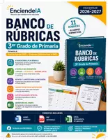 Vista previa - Unidades / Secuencias / Situaciones de Aprendizaje - BANCO DE RÚBRICAS 3.º GRADO - Portada