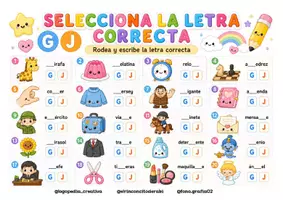 Vista previa - Tarjetas / Manipulativos - ORTOGRAFÍA DIVERTIDA - página 3
