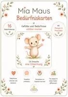 Vorschau - Fördermaterial/Inklusion - Bedürfniskarten für Kinder | Gefühle, Bedürfnisse & Empathie - Deckblatt