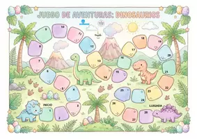 Vista previa - Juegos / Gamificación - JUEGO DE AVENTURAS DINOSAURIOS - página 2