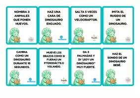 Vista previa - Juegos / Gamificación - JUEGO DE AVENTURAS DINOSAURIOS - página 3