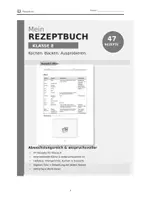 Vorschau - Arbeitsblätter - Rezeptbuch_Klasse8 - Deckblatt