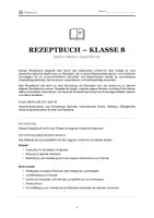 Vorschau - Arbeitsblätter - Rezeptbuch_Klasse8 - Seite 1