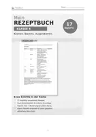 Vorschau - Arbeitsblätter - Rezeptbuch_Klasse6 - Deckblatt