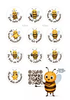 Vorschau - Anderer Materialtyp - 🐝 Bienchen Belohnungssystem | Motivation | Sticker - Seite 1
