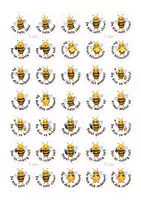Vorschau - Anderer Materialtyp - 🐝 Bienchen Belohnungssystem | Motivation | Sticker - Seite 2