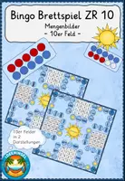 Vorschau - Spiele - Zahlenraum bis 10 Mengen Brettspiel - Deckblatt