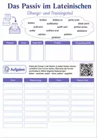 Vorschau - Arbeitsblätter - Arbeitsblätter Passiv im Lateinischen (inkl. digitaler Übungen) - Seite 3