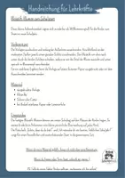 Vorschau - Mal- und Bastelvorlagen - Schulstart Geschenk für Schüler| Bleistift Blume | Willkommen im neuen Schuljahr | Grundschule (Freebie) - Seite 3