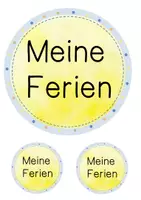 Vorschau - Arbeitsblätter - Meine Ferien/ Morgenkreis/ Legespiel / Bildimpulse /Grundschule / KITA - Seite 1