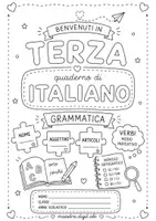 anteprima - Etichette / Segnalibri - Kit copertine classe terza (tutte le discipline) - Pagina 2