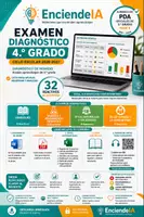 Vista previa - Unidades / Secuencias / Situaciones de Aprendizaje - Evaluación Diagnóstica 4.º Grado | 32 Consignas de Desempeño + Excel de Resultados - Portada