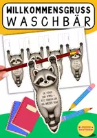 Vorschau - Mal- und Bastelvorlagen - Wachsendes Materialpaket: Willkommensgrüße zum Schulanfang und zur Einschulung - Seite 1
