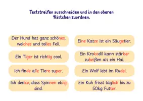 Vorschau - Fördermaterial/Inklusion - Übung zur Festigung von Wissen zu Sachtexten - Seite 3