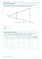 Vorschau - Arbeitsblätter - Mathematik Klasse 9 – Strahlensätze - Seite 1