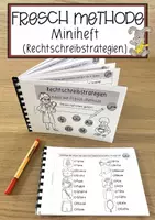 Vorschau - Anderer Materialtyp - Fresch Methode Miniheft (Rechtschreibstrategien) - Deckblatt