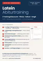Vorschau - Stundenentwürfe - Latein Abitur 2027 Niedersachsen: Klausuren zu Plinius, Sallust & Vergil – mit Erwartungshorizont und Bewertung - Deckblatt