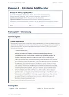 Vorschau - Stundenentwürfe - Latein Abitur 2027 Niedersachsen: Klausuren zu Plinius, Sallust & Vergil – mit Erwartungshorizont und Bewertung - Seite 3
