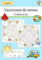 Vorschau - Spiele - Vacaciones de verano (Sommerferien Spanisch) - Deckblatt