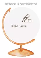 Vorschau - Stationenlernen - Unsere Kontinente - eine Weltkarte zum Aufklappen - Seite 3