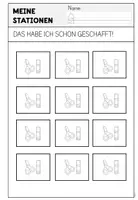 Vorschau - Arbeitsblätter - Sammelpass Feinmotorik & Grafomotorik – Stationenarbeit zum Schulanfang - Seite 3