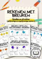 Voorbeeld - Rekenen met breuken - Compleet pakket - Pagina 1