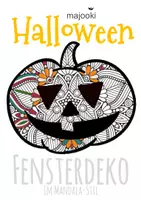 Vorschau - Stundenentwürfe - Halloween Fensterbild - Deckblatt