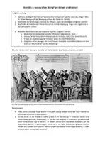 Vorschau - Stundenentwürfe - Unterrichtsreihe: Vom Wiener Kongress und dem Vormärz bis zum Scheitern der Märzrevolution 1849 - Seite 1