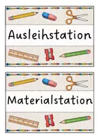Vorschau - Anderer Materialtyp - Ausleihstation Lehrerbüro (Moppe-Regal) Schilder - Seite 2
