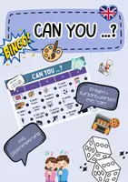 Vorschau - Arbeitsblätter - Bingo “Can you ...?" - Fragen + Kurzantworten mit dem Verb “can" - Deckblatt