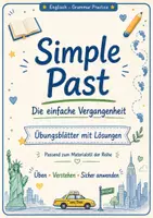 Vorschau - Arbeitsblätter - Wanyvos Lernspuren Simple Past Orange Line 4 Unit 1 - Deckblatt