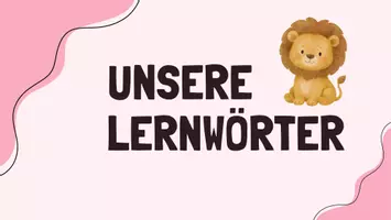 Vorschau - Präsentationen/Tafelbilder - Lernwörter Einführung_Powerpoint editierbar (angelehnt an Flex und Flora 2) - Seite 1