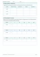 Vorschau - Arbeitsblätter - Arbeitsblatt Mathematik Klasse 10 – Trigonometrische Funktionen - Seite 1